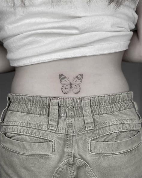 lower back butterfly tattoos|30 Butterfly Tattoo Ideas with Deep Meanings: From。